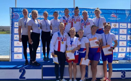 Саратовские гребцы завоевали четыре медали на чемпионате России