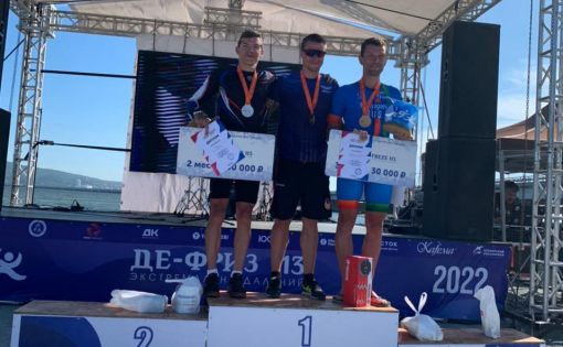 Илья Кривец – серебряный призер второго этапа Кубка России по триатлону