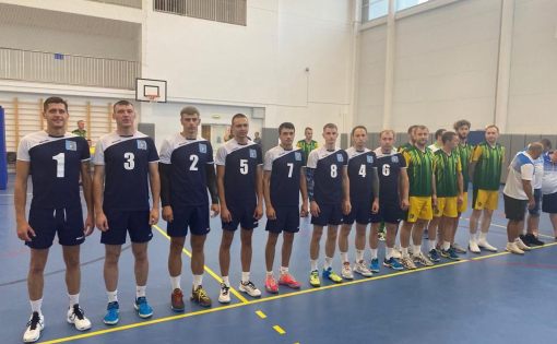 Команда Татищеского района - победитель соревнований по волейболу на XIII Всероссийских летних сельских спортивных играх