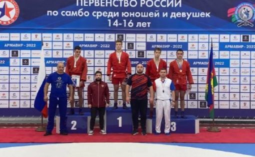 Виталий Ильин стал серебряным призером Первенства России по самбо