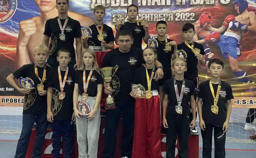 Команда Саратовской области заняла 1 общекомандное место в ХV фестивале по кикбоксингу