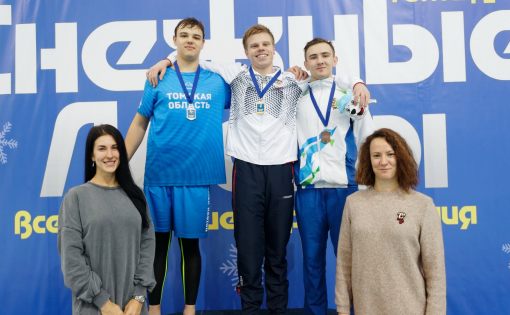 Андрей Стяжкин завоевал три золота на Всероссийских соревнованиях по подводному спорту