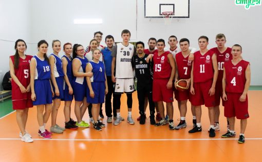Мастер-класс от игроков баскетбольного клуба «Автодор»