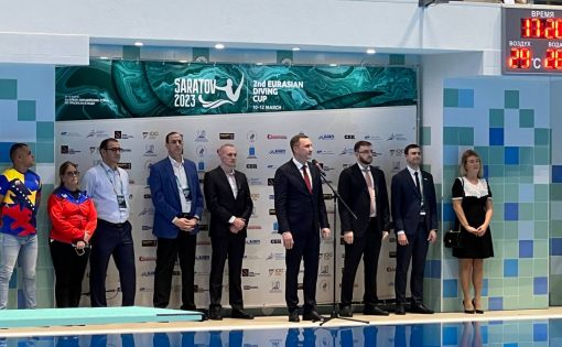 В Саратове открылись соревнования II Кубка Евразийских стран по прыжкам в воду