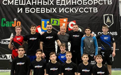 Команда Саратовской области приняла участие во Всероссийском фестивале смешанных единоборств 