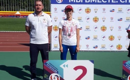 Спортсменка школы «РиФ» Мария Колобова завоевала две серебряные медали Летних Игр Паралимпийцев