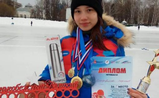 Людмила Митрофанова – победитель и призер Первенства ПФО по конькобежному спорту