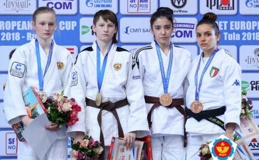 Саратовские спортсменки завоевали золотую и серебряную медали Кубка Европы по дзюдо