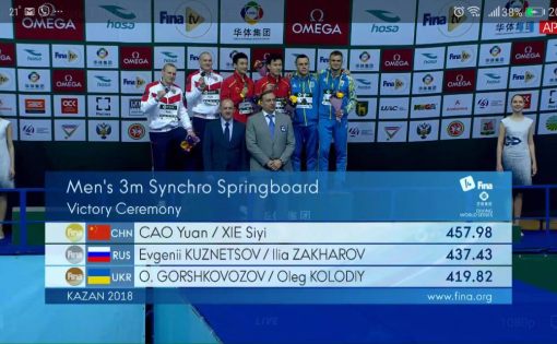 Илья Захаров – серебряный призер Мировой серии по прыжкам в воду