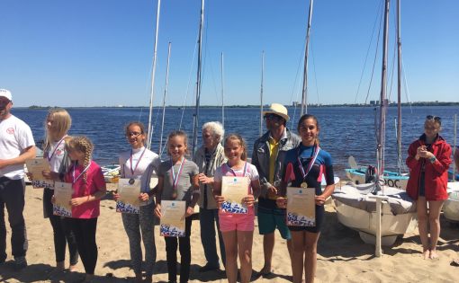 Воспитанники – победители и призеры открытого Первенства области по парусному спорту