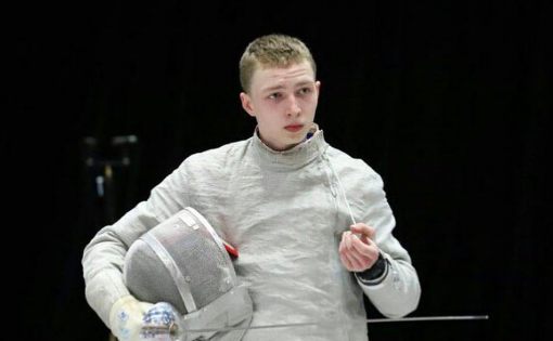 Артем Терехов - победитель Всероссийского турнира по фехтованию на саблях среди кадетов