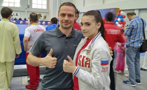 Егорова Анастасия - бронзовый призер чемпионата Европы по кунг-фу