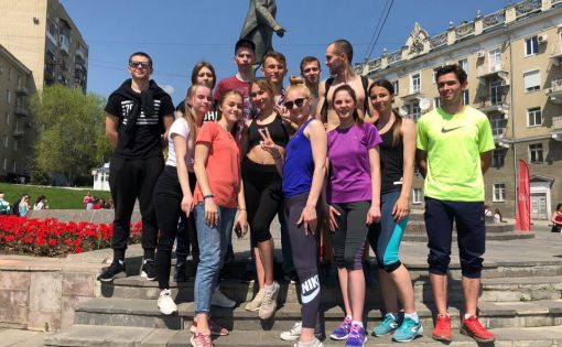 Сотрудники Училища олимпийского резерва стали призерами городской эстафеты "Вперед! К Победе!"