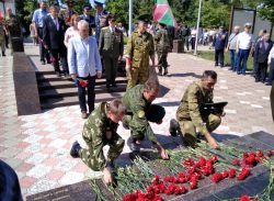В день ветеранов боевых действий саратовцы заложили капсулу памяти с посланием потомкам