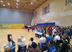 Сегодня состоялась торжественная церемония открытия летних Игр Паралимпийцев «Мы вместе. Спорт» в Сочи