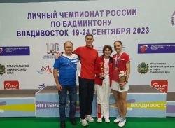 Екатерина Малькова - победитель чемпионата России по бадминтону