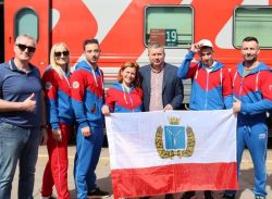 Команда Саратовской области отправилась на Фестиваль Чемпионов «Игры ГТО» 