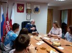 Состоялась встреча «Волонтеров Победы» с Виктором Перетокиным